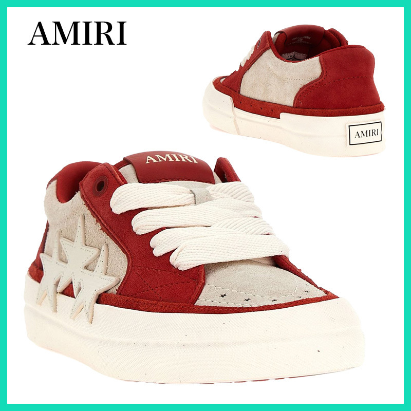 *AMIRI*サンセット ロートップ スニーカー ダークレッド*送料込*