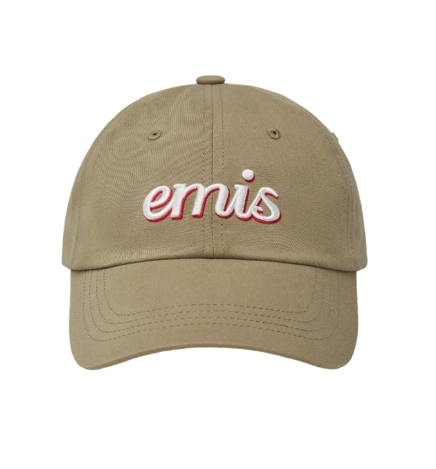 【EMIS】 LAYERED LOGO BALL CAP /追跡付 ☆関税込☆CITYBREEZE☆Circle Logo Embroidery Ball Cap