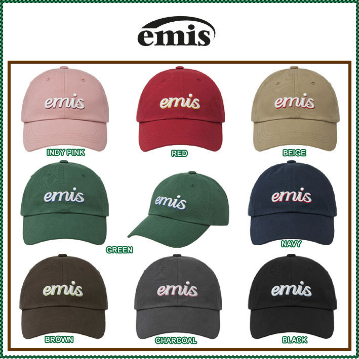 【EMIS】 LAYERED LOGO BALL CAP /追跡付