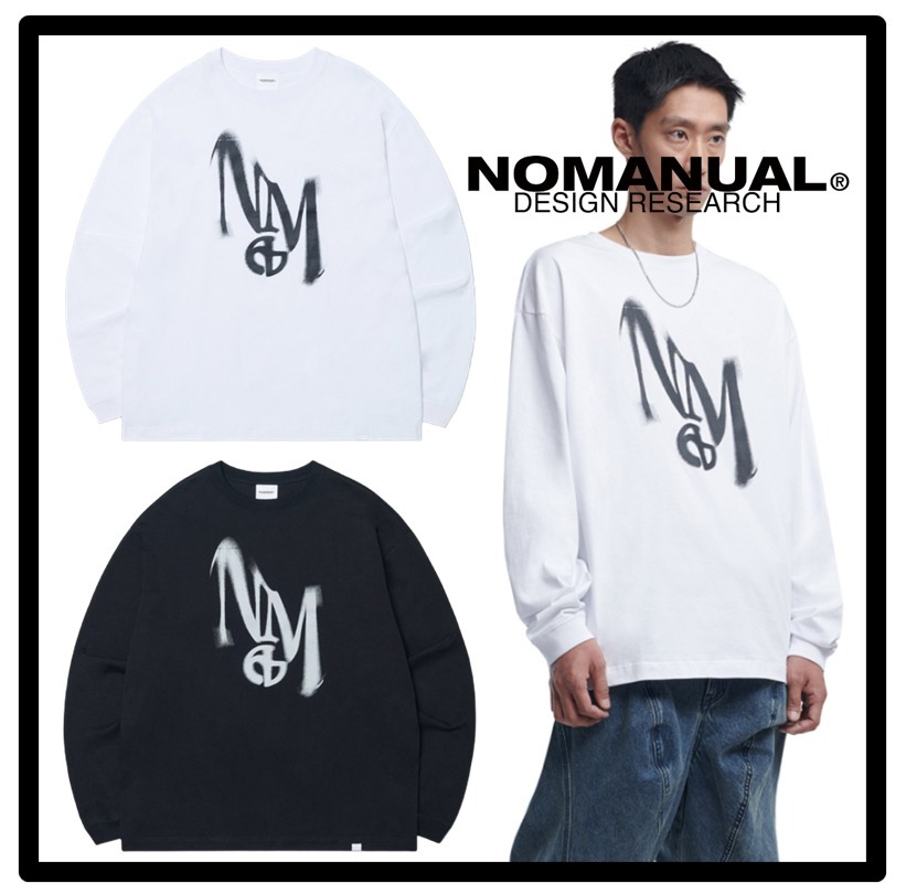 ☆送料・関税込☆NOMANUAL★S.N.R LONG SLEEVE TEE★