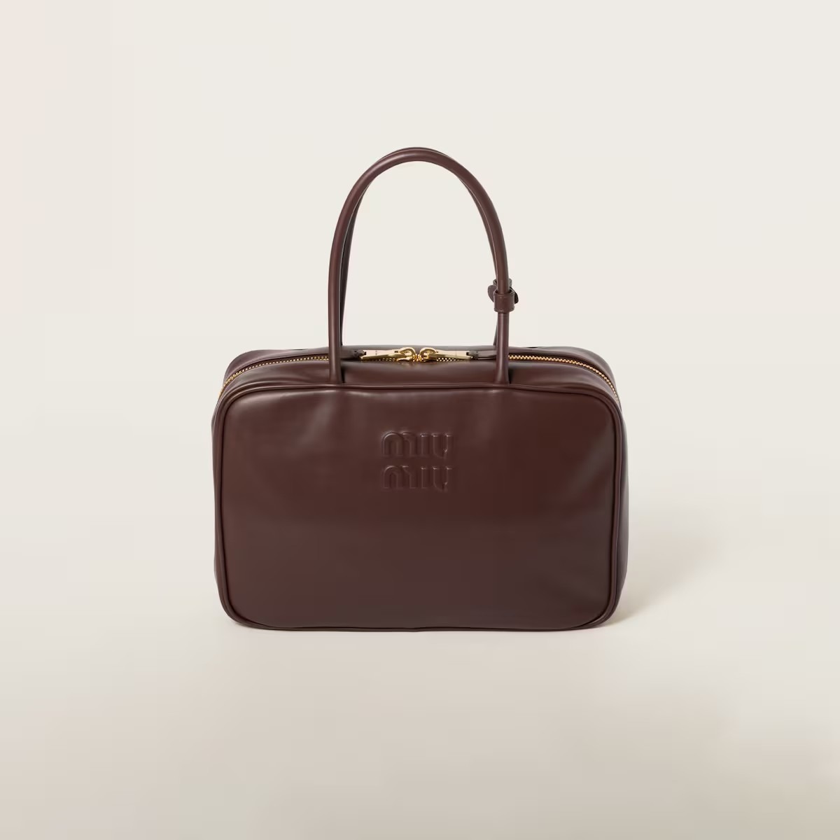 《送料無料》 MIU MIU Beau leather bag