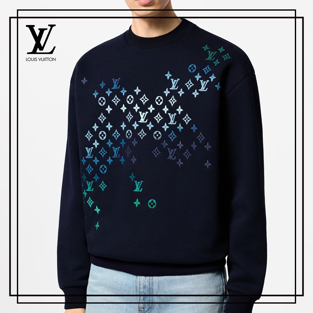 *カジュアル【Louis Vuitton】スウェット トレーナー モノグラム