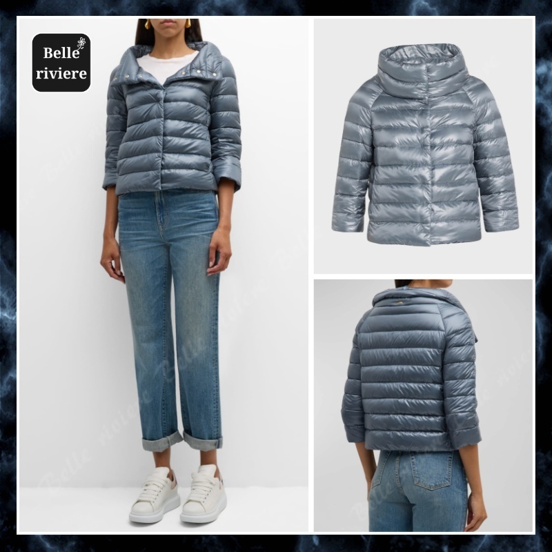 24PF new/HERNO Iconico Piuminoパファージャケット Jacket Blue