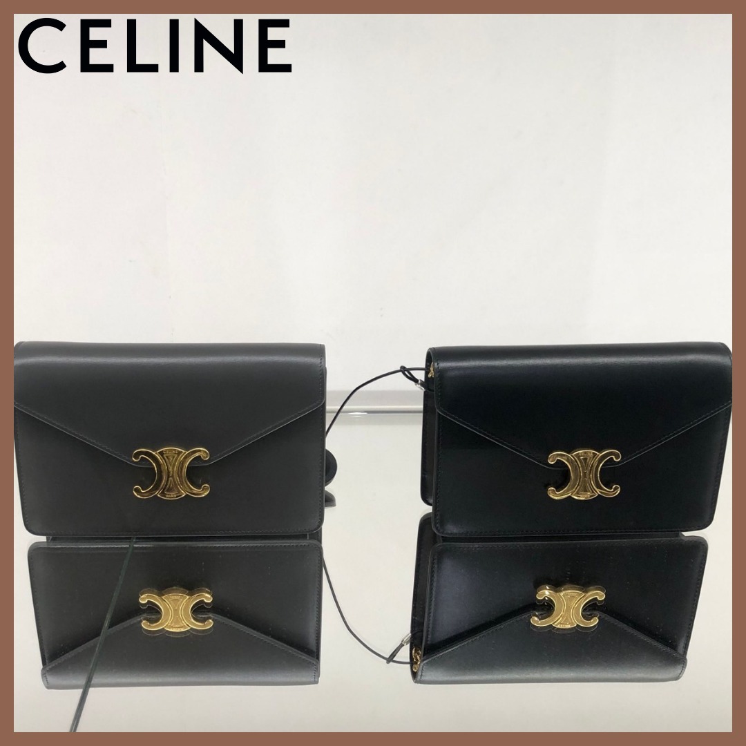 【CELINE】エレガント♪チェーンウォレット マーゴ