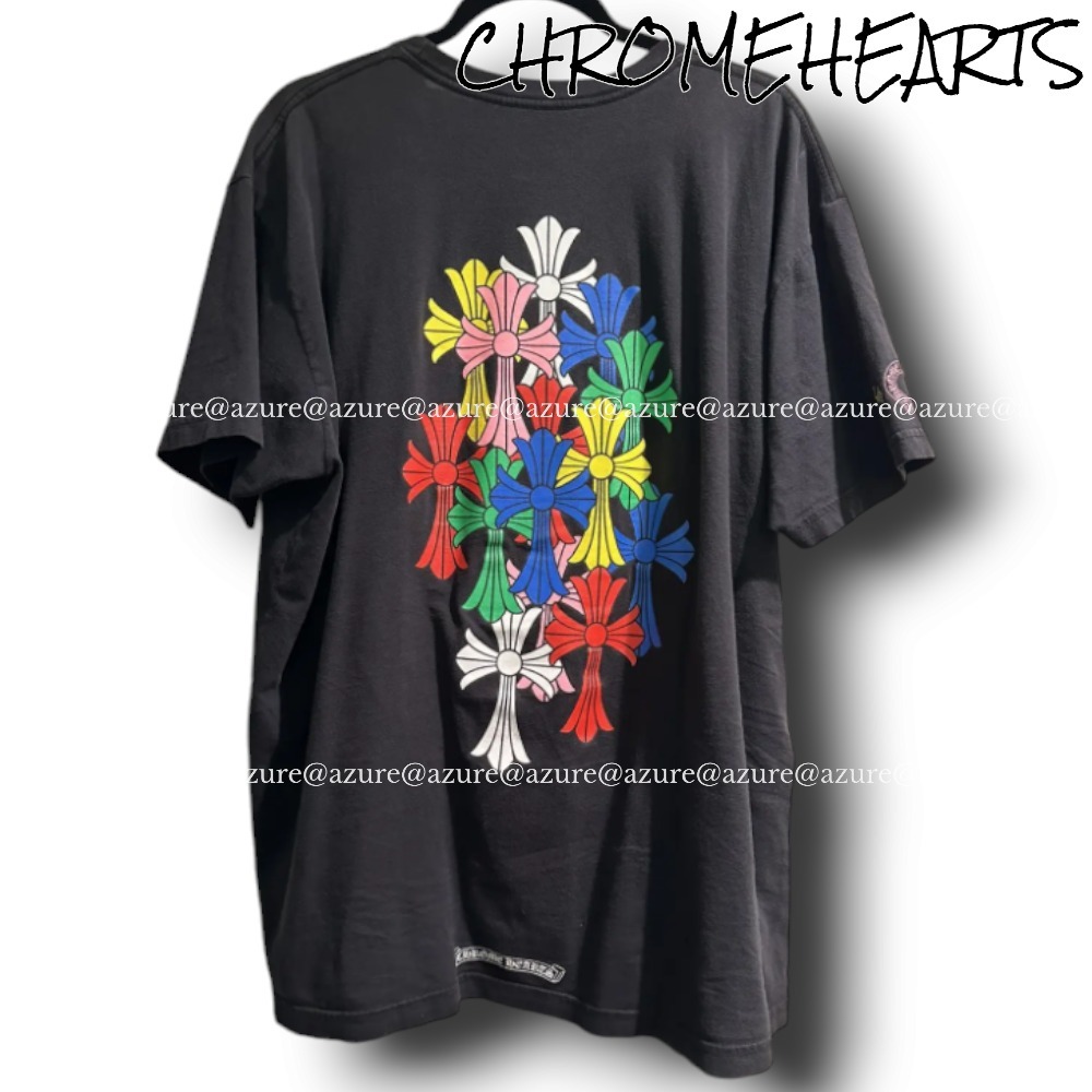 希少♪CH◆マルチカラー セメタリークロス ブラック Tシャツ