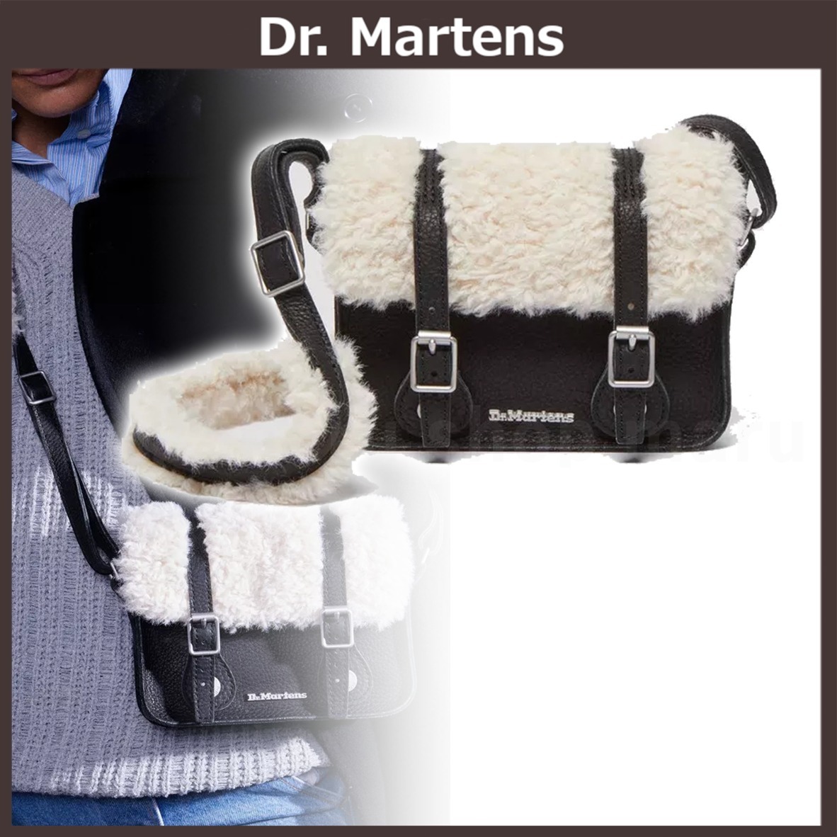 Dr Martens◆アンバサダーレザーサッチェルバッグ