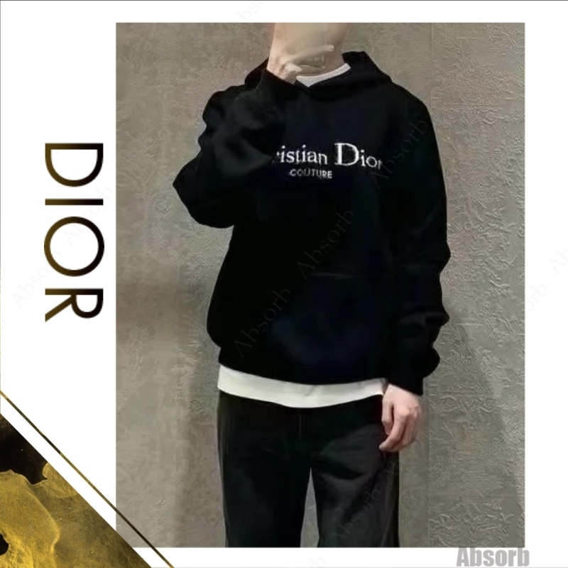 【24AW NEW】Dior_men / クチュール ウールブレンドパーカー
