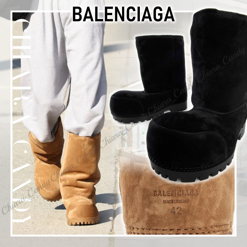 【24AW NEW】BALENCIAGA / Alaska アンクルファーブーツ / 2色