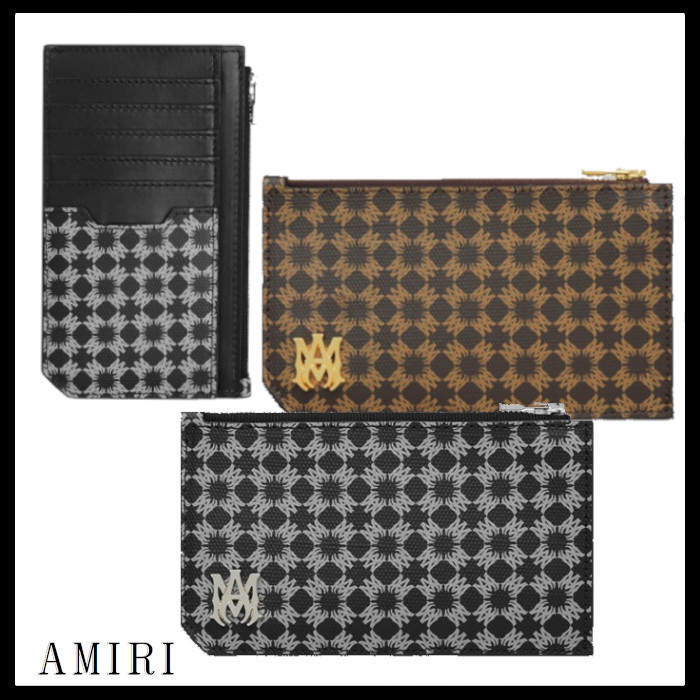 AMIRI 国内買付 QUAD MA ZIP CARD HOLDER 日本限定