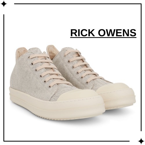 【RICK OWENS】X DRKSHDW ローカット デニム スニーカー