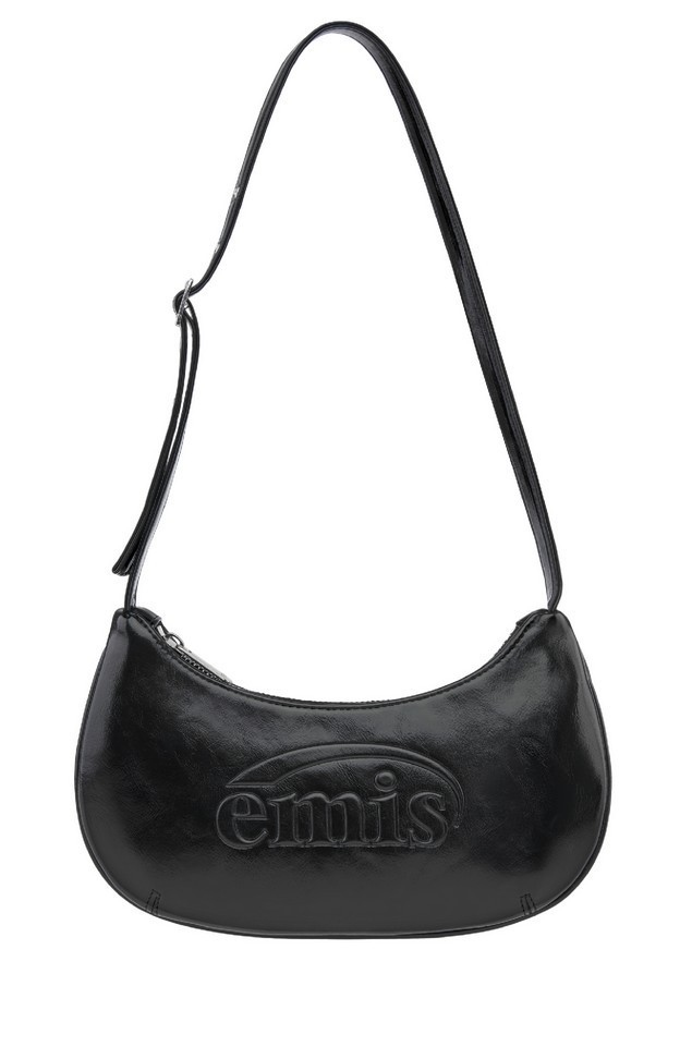 【EMIS】EMBOSSED MINI BAG-BLACK