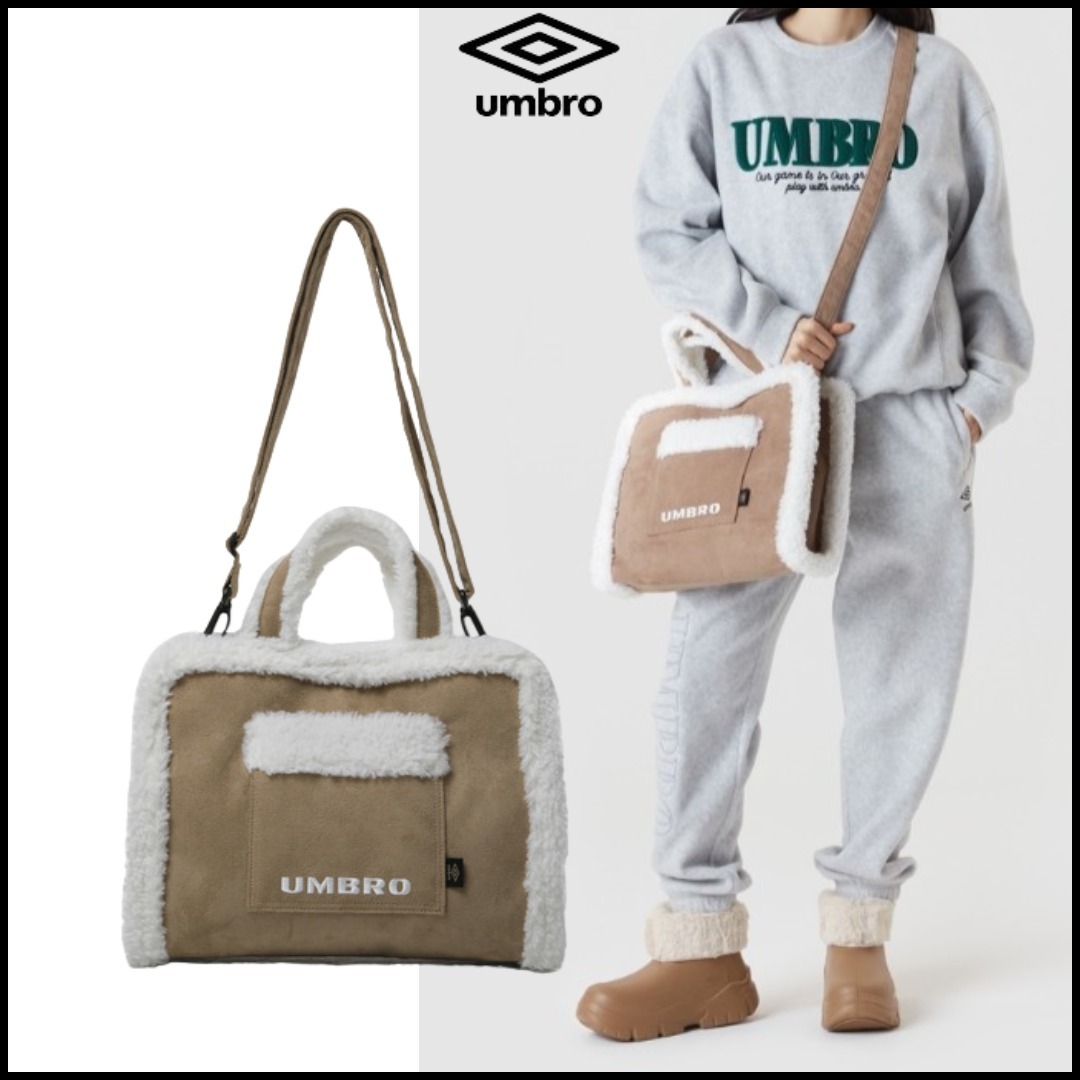 UMBRO■suede wool tote bag ■送料込
