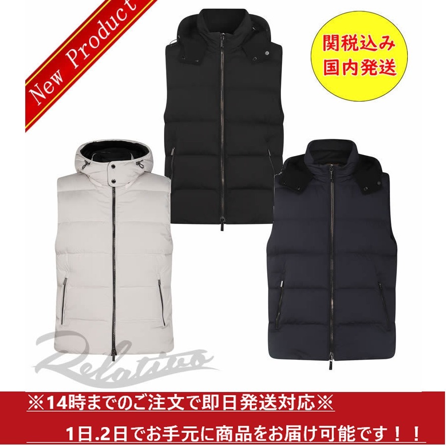 ☆国内発送☆【Moorer】FIRE-SKT ダウンベスト Acquaシリーズ