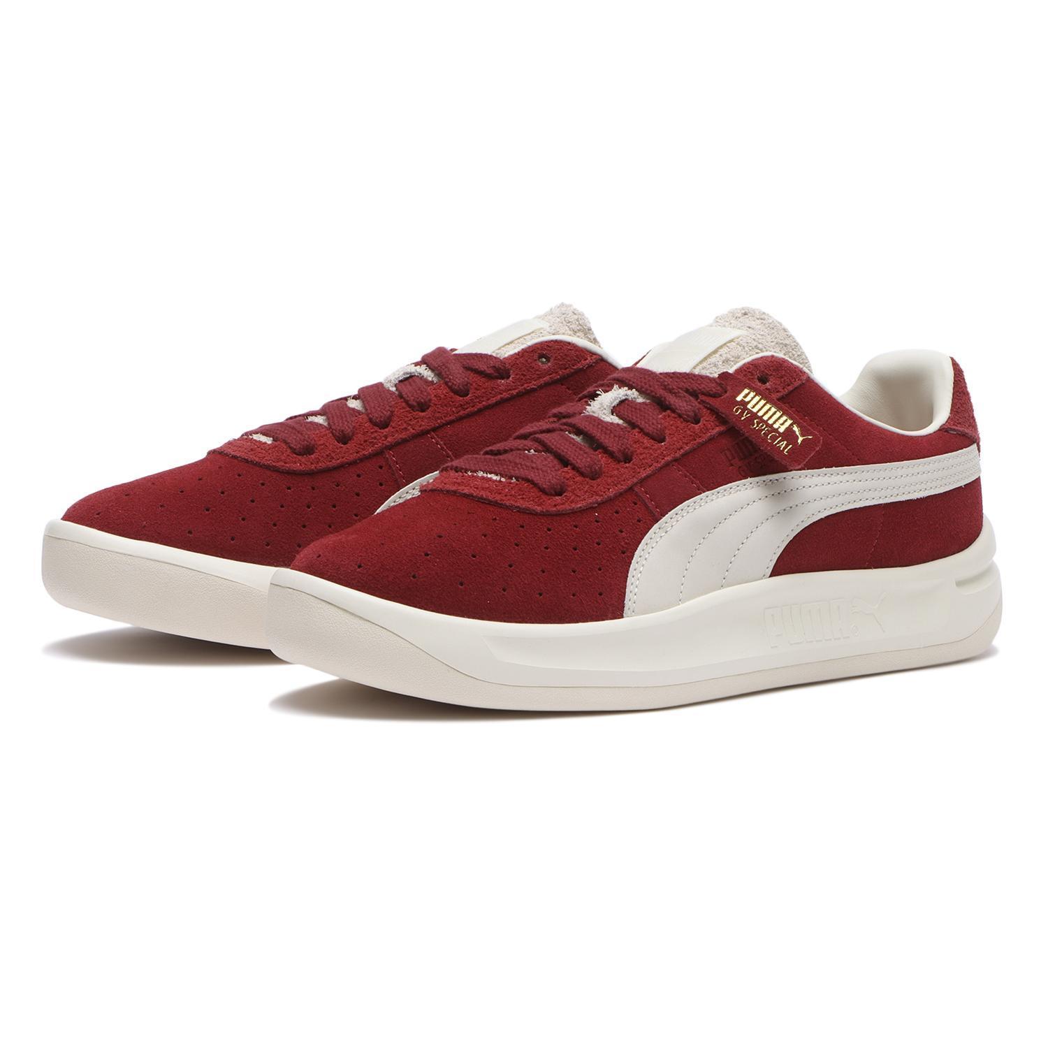 国内配送 PUMA GV SPECIAL SUEDE INTENSE RED/FROSTED IVORY