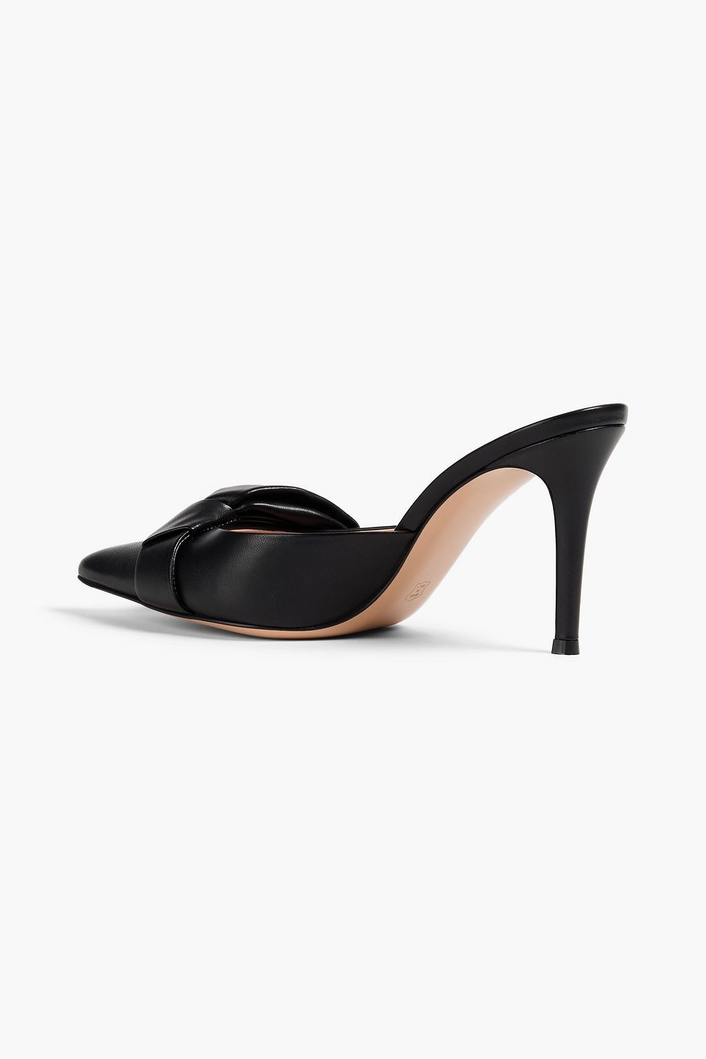 【関税込】GIANVITO ROSSI レザーミュール 関税込】GIANVITO ROSSI Safira レザー ミュール