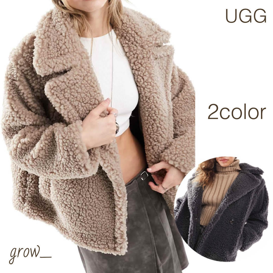 UGG Gertrude ガートルード テディ コート 送関込