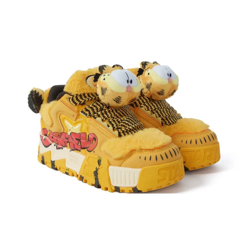 GARFIELD STARTER VOL イエロー 快適な スニーカー 男女兼用