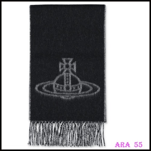 Vivienne Westwood正規品/送料関税込み ORB Logo Muffler