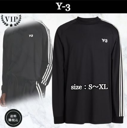 ★VIP★送料関税込【Y-3】ストライプ柄Tシャツ ストライプ Y-3(ワイスリー) Tシャツ・カットソー(メンズ
