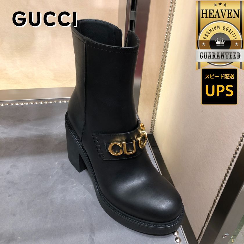 6万取引突破★UPS速達便利用！【GUCCI】CARA_ブーツ