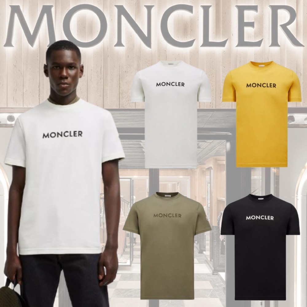 ★【MONCLER】メンズ★T-shirt con logo gommato★ロゴTシャツ