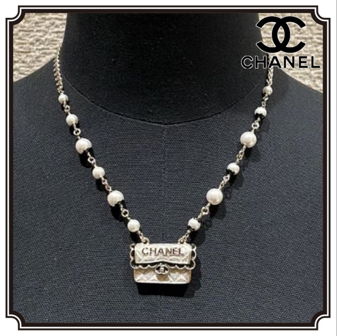 【コーデのワンポイントに♪】CHANEL ネックレス 国内発送