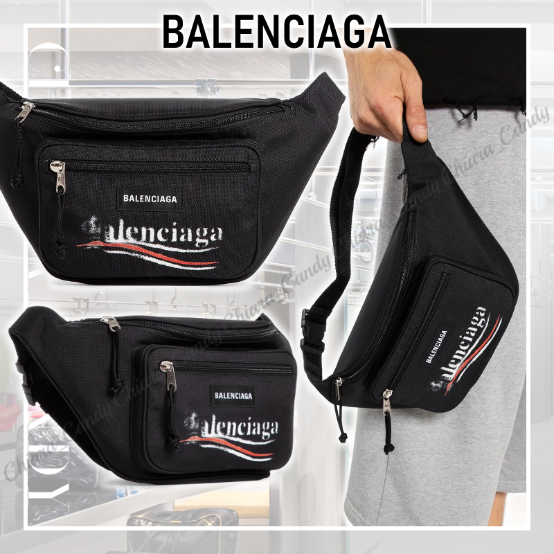 【24AW NEW】BALENCIAGA / EXPLORER ナイロン ベルトバッグ