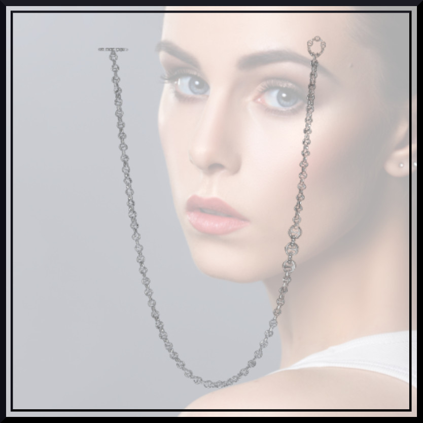 ■HOORSENBUHS■5MM OPEN-LINK■ DIAMOND PENDANT- 26\