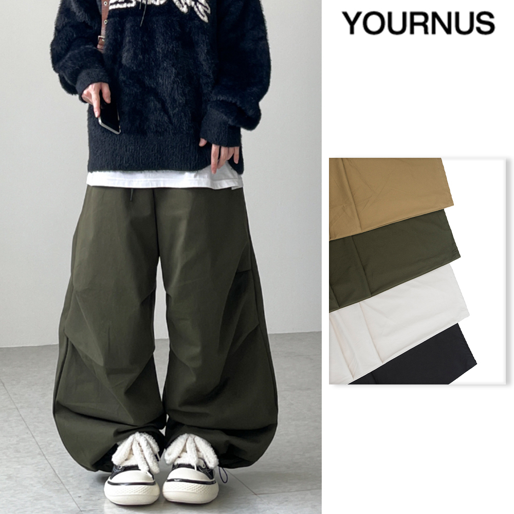 【YOURNUS】Compose Cotton Balloon Pants