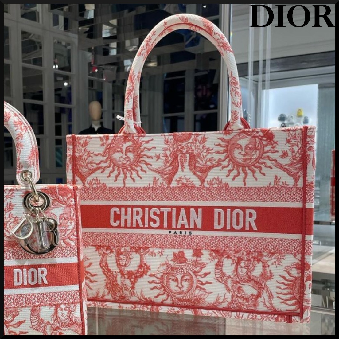 人気商品★Dior Dioriviera Book Tote バッグ ミディアム