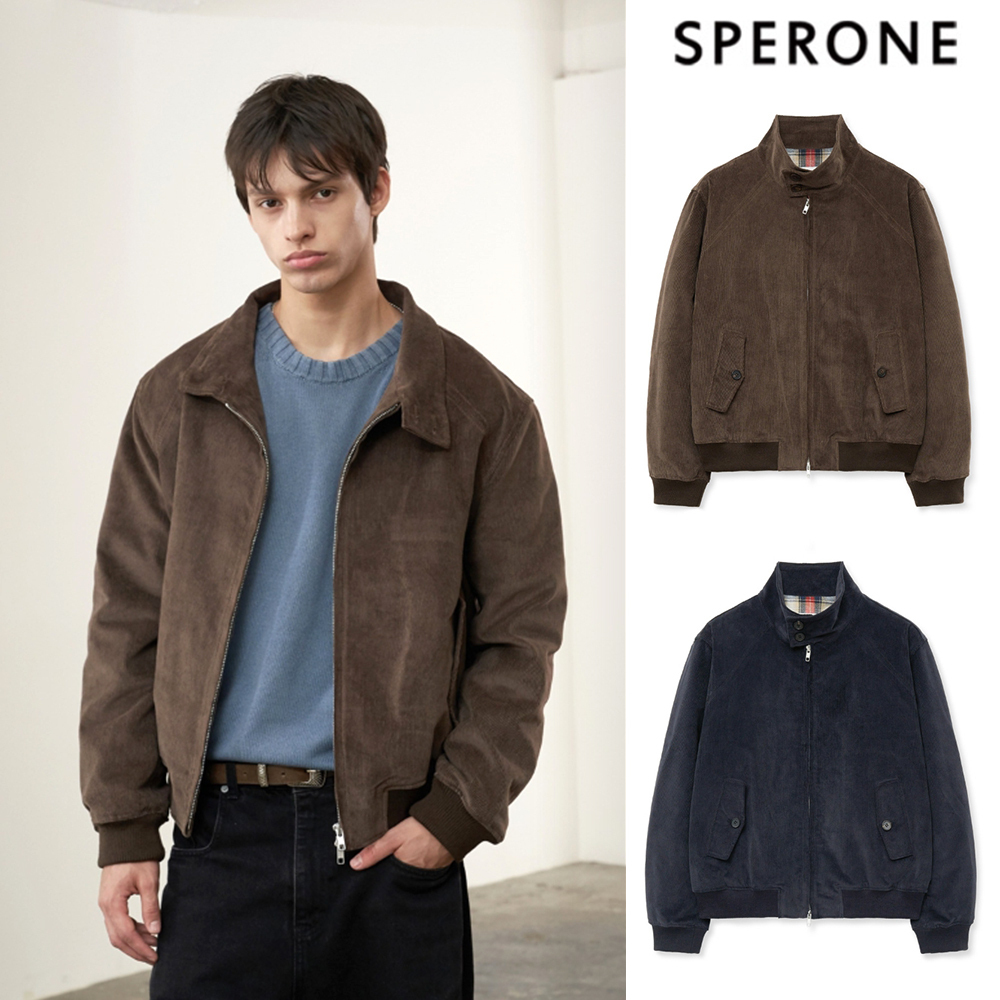【SPERONE】24FW★ Corduroy Herrington Jacket