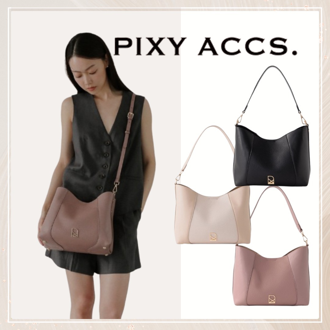 追跡有★PIXYACCS A5 3WAY バケットバッグ ショルダーバッグ