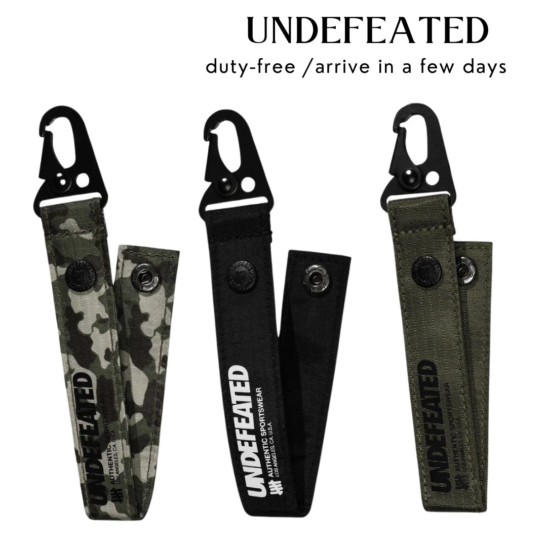 【UNDEFEATED】RIPSTOP STRAP KEYCHAIN