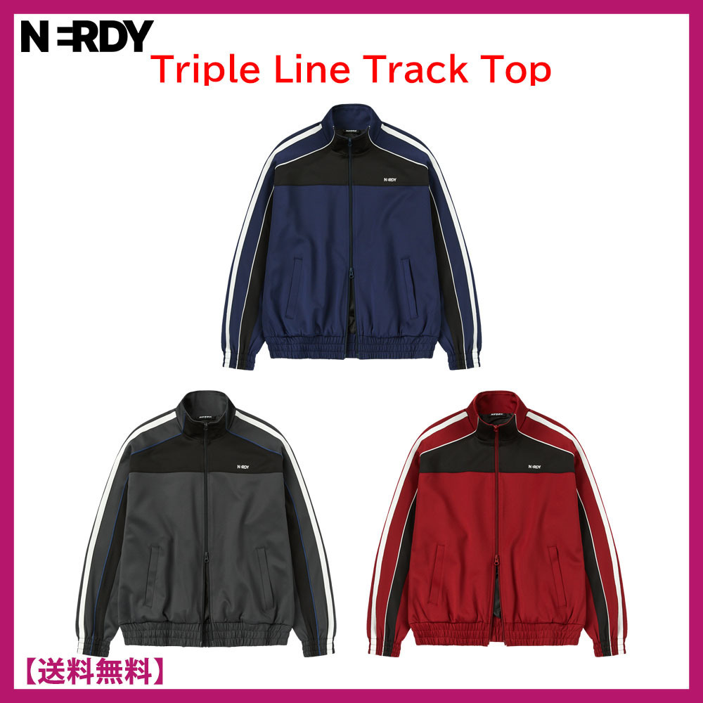[24AW☆NEW] ノルディ★Triple Line Track Top★トラックトップ