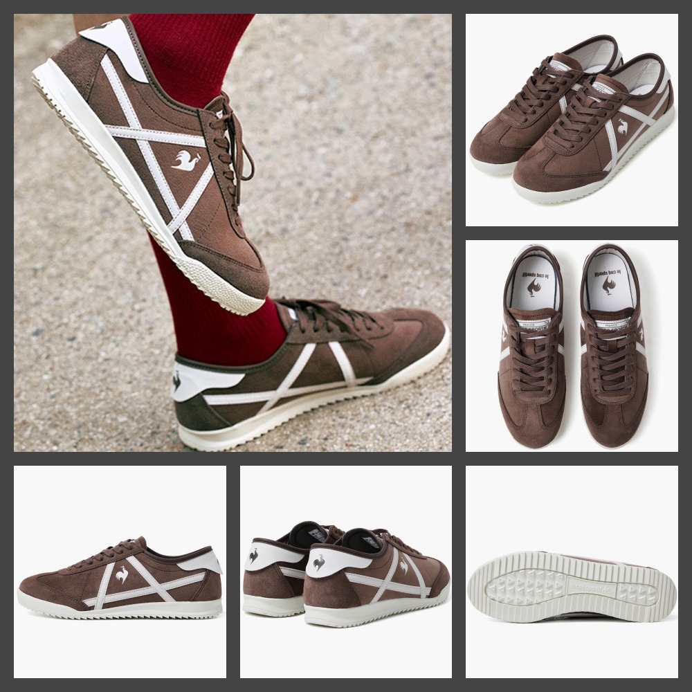 【LE COQ】◆ポポラ クラシック プレミアム ベルベット◆BROWN◆