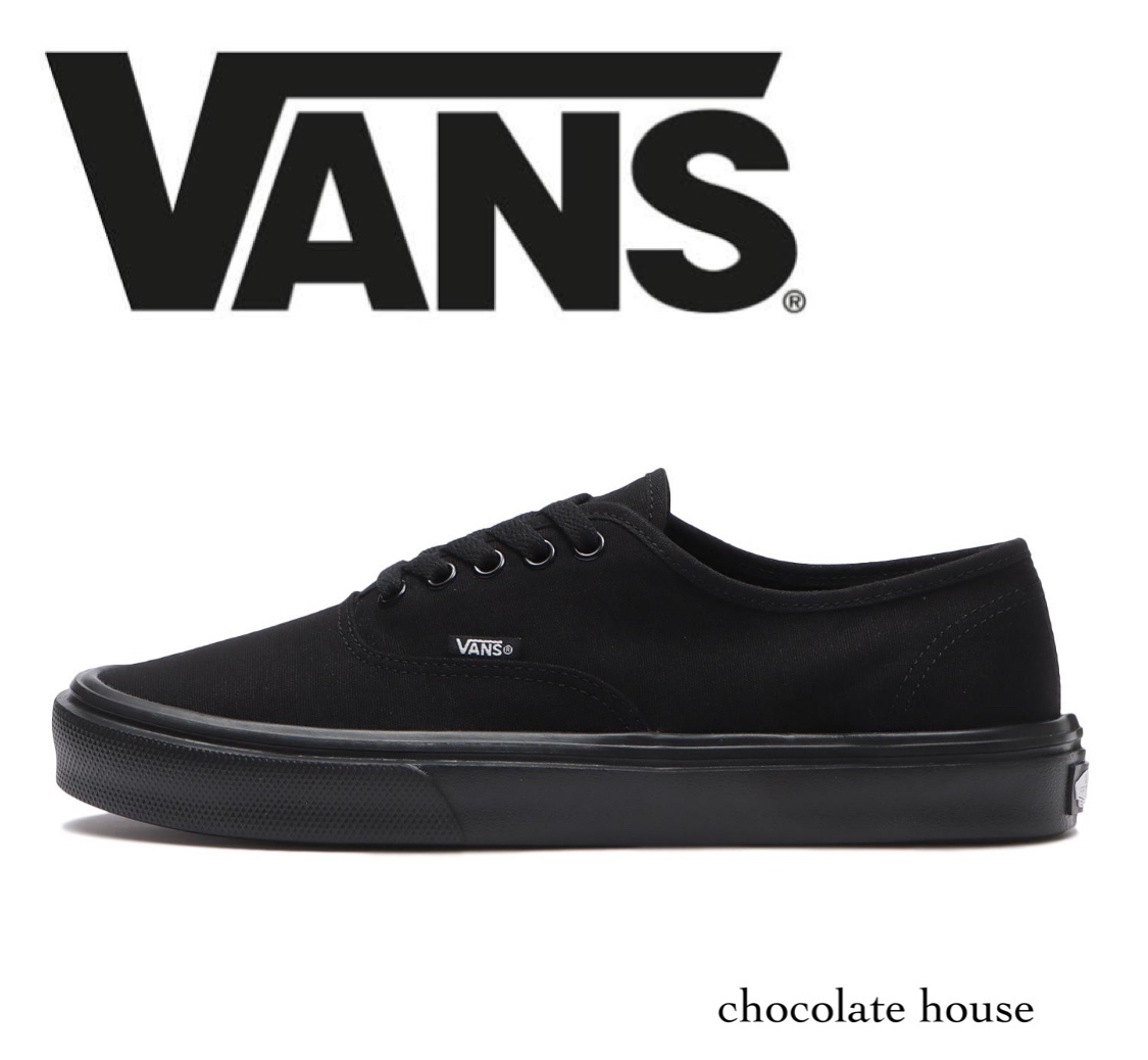 国内発◆VANS◆ヴァンズ AUTHENTIC LITE V44 LITE BLACK/BLACK