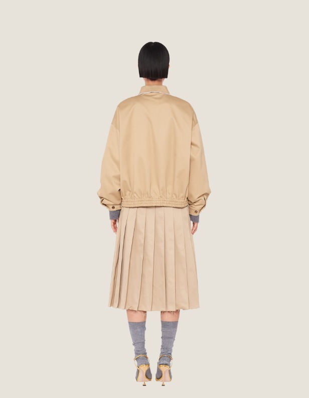 《送料無料》 MIU MIU Oversized chino blouson