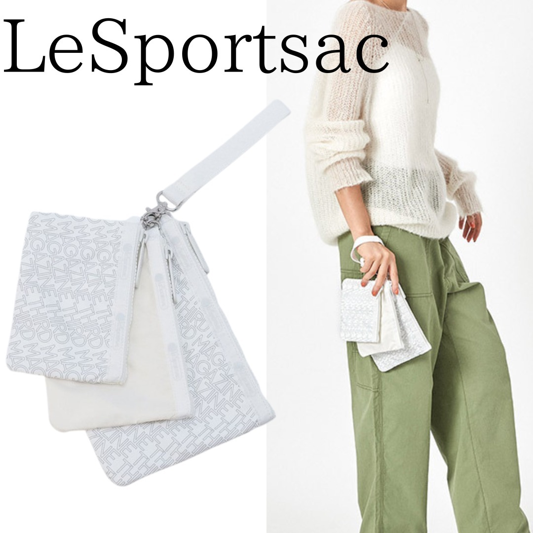 限定■LeSportsac×THIRDMAGAZINE■サードマガジン ポーチセット