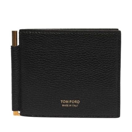 【送料関税込】TOMFORD グレインレザー クラシック 二つ折り財布 関税込・国内発送】TOM FORD＊クラシック 二つ折りウォレット