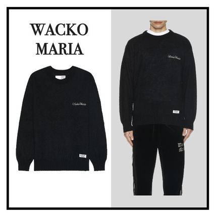 WACKO MARIA ワコマリア ニット・セーター 黒 M 3300825J0047 M WACKO MARIA(ワコマリア) ニット・セーター(メンズ) - 海外