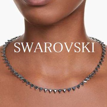 SWAROVSKIスワロフスキーMatrix Tennisネックレス追跡送料関税込 Matrix Tennis ネックレス, ラウンドカット, ミディアム