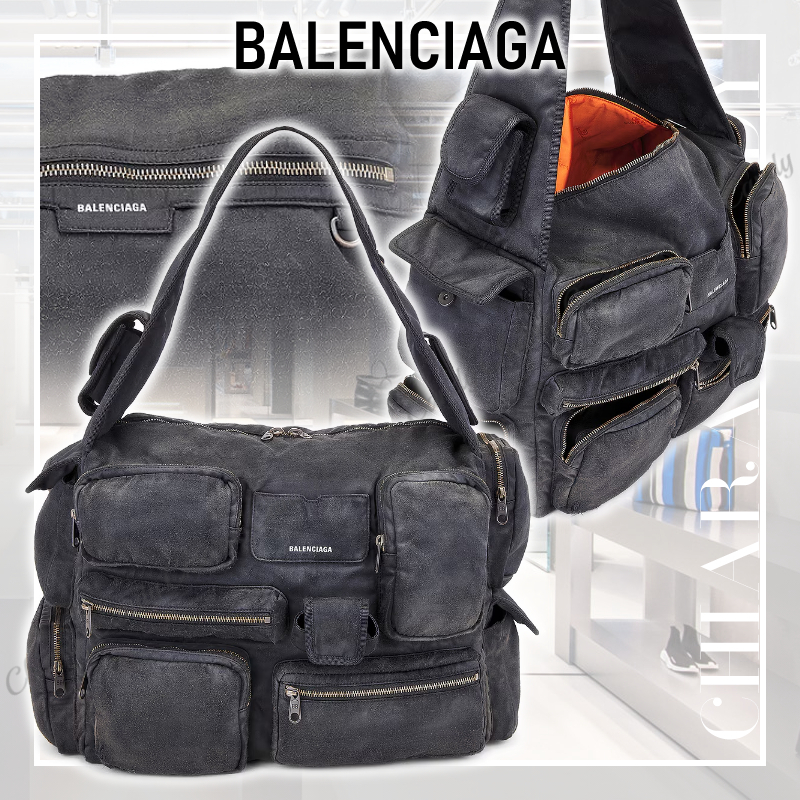 【24AW NEW】BALENCIAGA_men / SUPERBUSY LARGE スリングバッグ