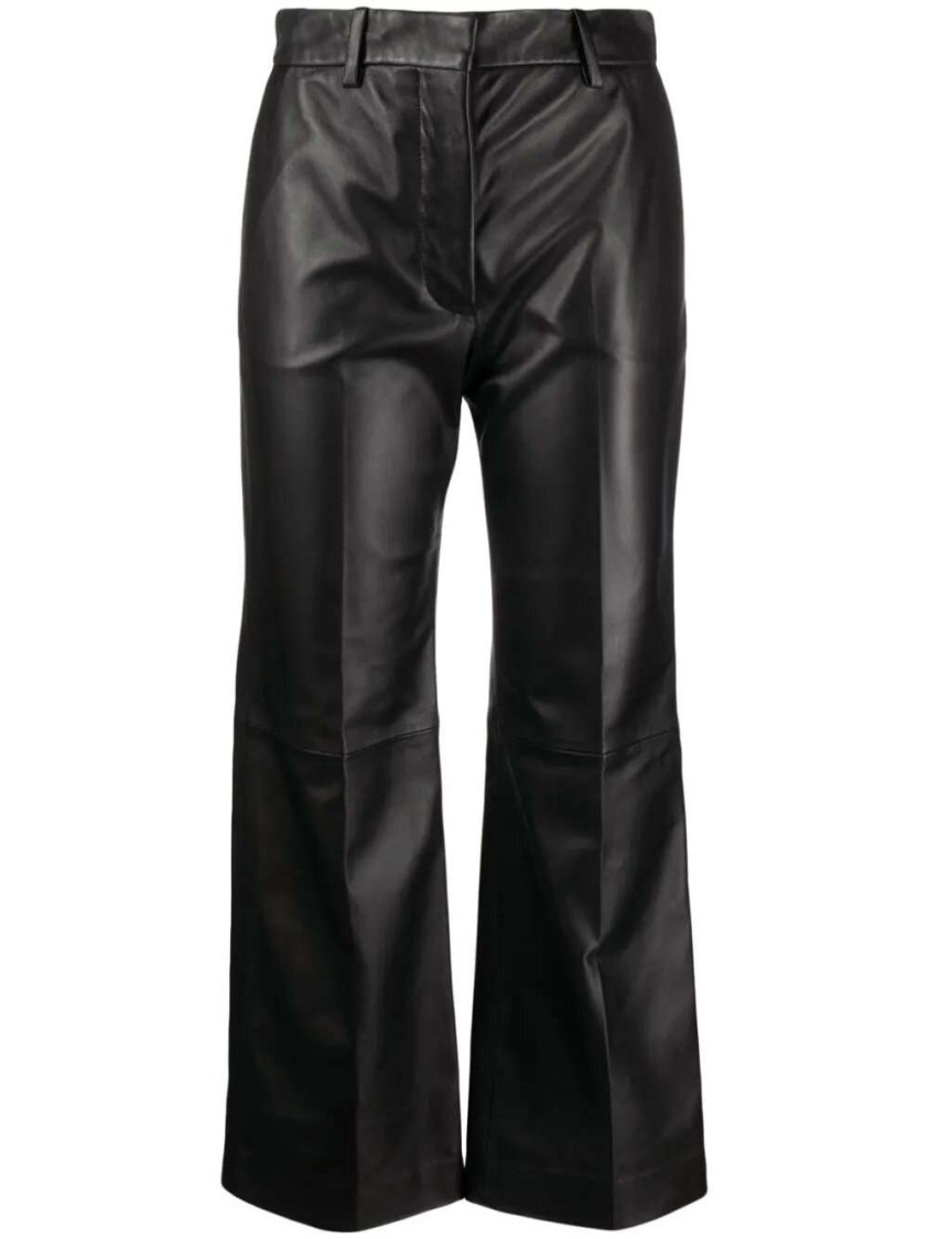 ショートパンツ Joseph Talia Leather Cropped Trousers