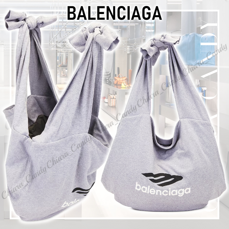 【24AW NEW】BALENCIAGA / NEW JERSEY ホーボーバッグ / Grey