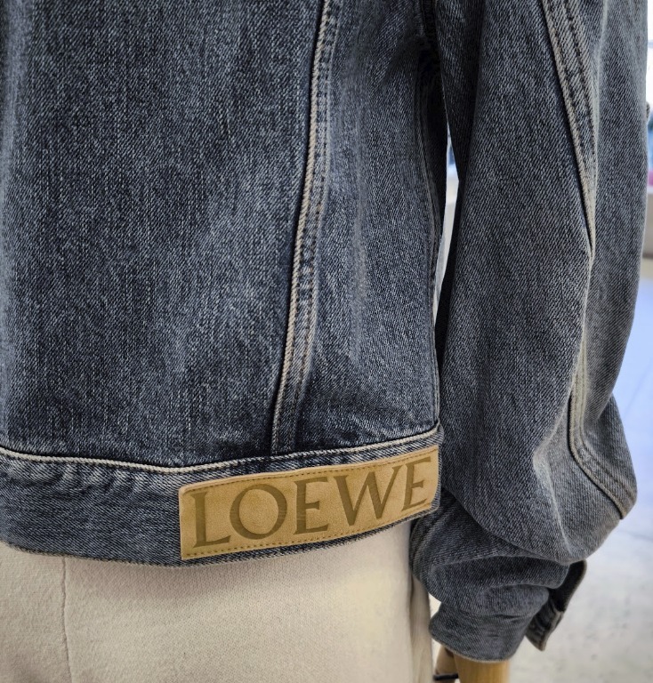 ★LOEWE★ ロエベ S359Y50X51 チェーン デニム ジャケット LOEWE(ロエベ) チェーンデニムジャケットデニムジャケット