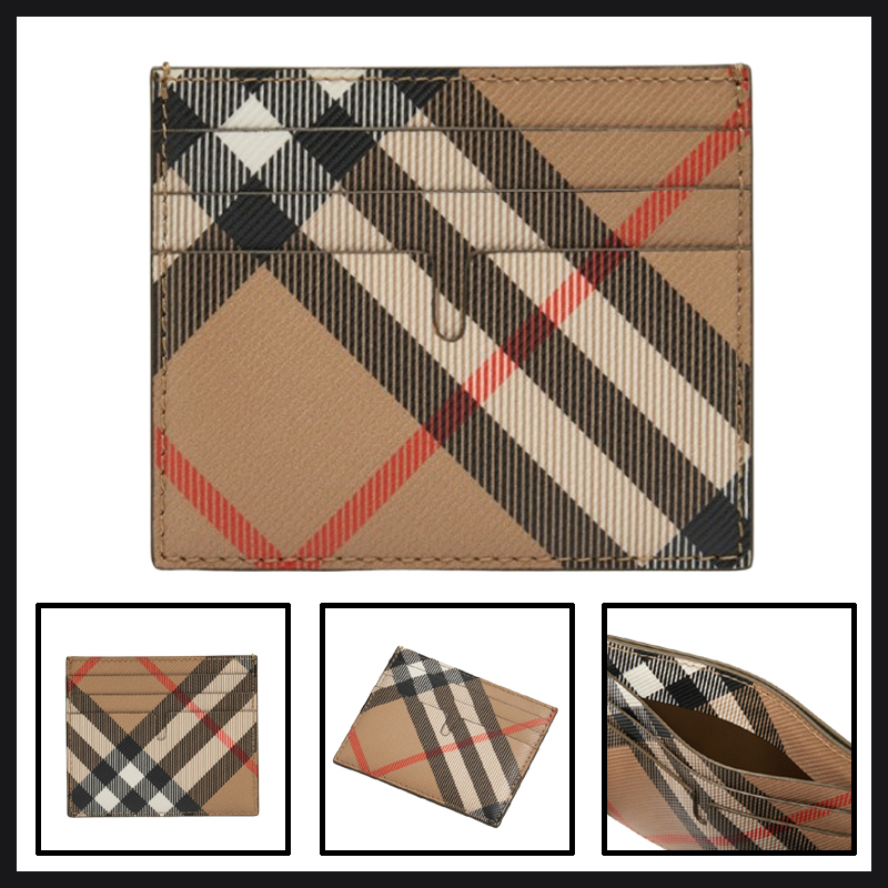 ★送料関税込★Burberry バーバリー TALL CHECK カードケース