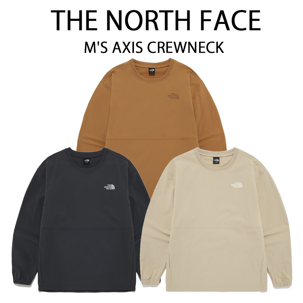 THE NORTH FACE★24-25AW★M'S AXIS CREWNECK_NM5MQ51