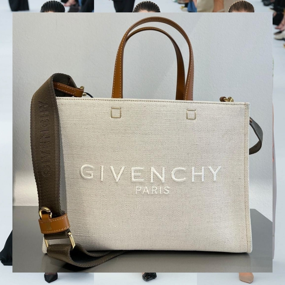 上品 ジバンシィ トートバッグ G-TOTE スモール キャンバス ロゴ