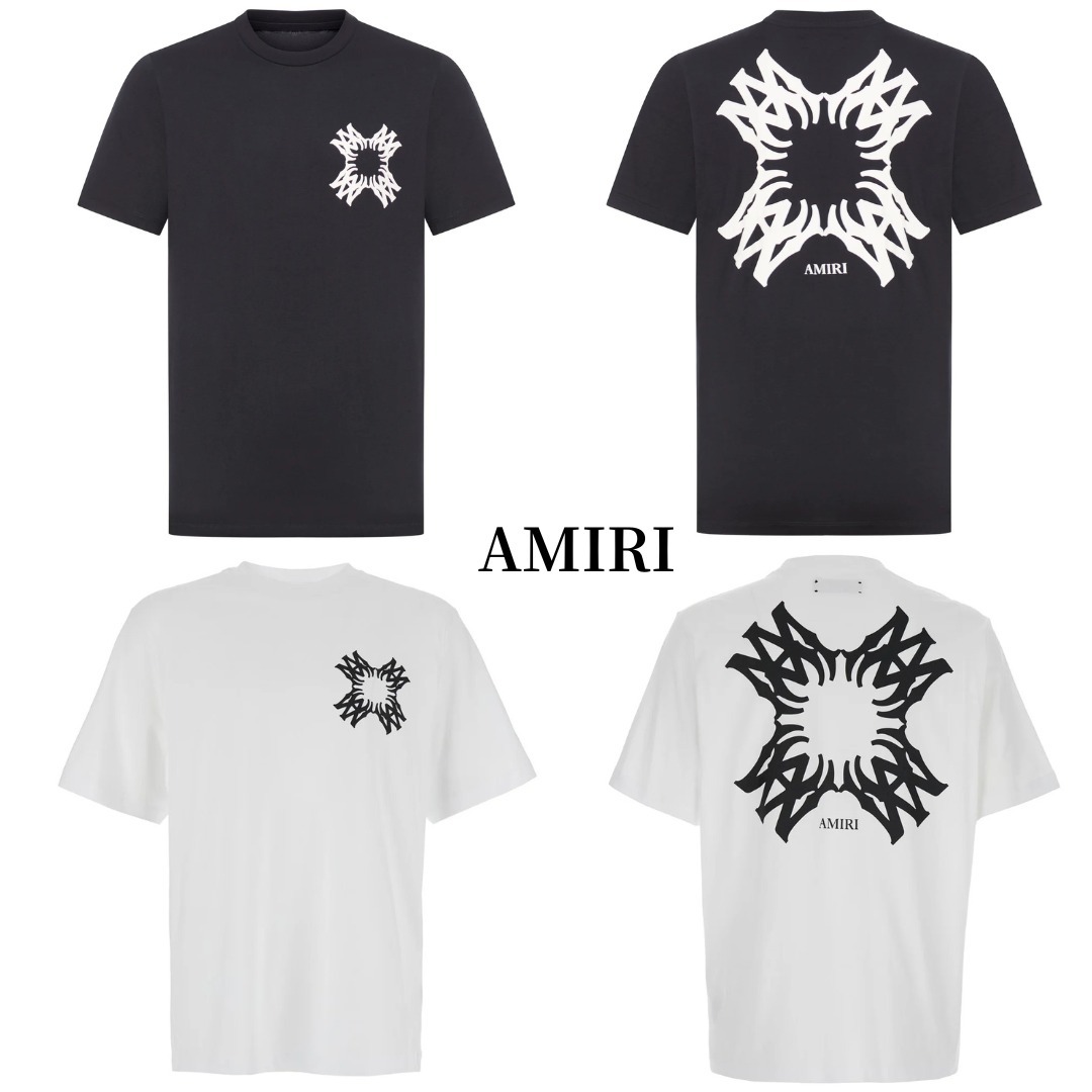 関税送料込【AMIRI】MA Quadクルーネック Tシャツ