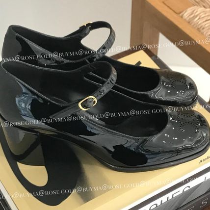 VIP価格★CELINE★トリオンフ パテントカーフスキンパンプス CA CELINE Triomphe(セリーヌ トリオンフ) パンプス(レディース